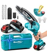 With Its Oiler System And Replacement Chain, This 6-Inch Seesii Mini Cha... - $1,729.05 MXN