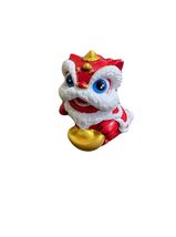 Feng Shui Chinese Lion Statue, Lucky Guardian Lion Decor, Lunar New Year... - $14.99