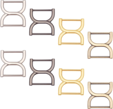 8Pc Double D-Ring Buckles, Multi-Purpose   - £12.15 GBP