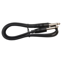 3 Ft 1/4 Mono Guitar To Effect Pedal Pro Audio Pa Dj Patch Cable Black 1... - $18.99