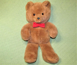 1986 Dakin Honey Jo Teddy Bear 21&quot; Fun Farm Vintage Plush Stuffed Animal Brown - £24.67 GBP