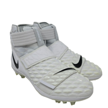 Nike Force Savage Elite 2 White Football Cleats Men&#39;s Size 14.5 AH3999-100 New - £100.60 GBP