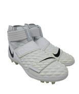 Nike Force Savage Elite 2 White Football Cleats Men&#39;s Size 14.5 AH3999-1... - £100.61 GBP