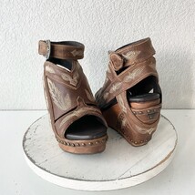 Lane Boots LEXINGTON Womens Brown Wedges 7.5 Western Sandals Cowgirl Woo... - $148.50 Lane Boots LEXINGTON Womens Brown Wedges 7.5 Western Sandals Cowgirl Woo... - $148.50