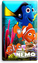 Finding Nemo Clown Fish Dory Oc EAN Reef Phone Jack Wall Plate Kids Room Hd Decor - £12.84 GBP