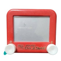 Vintage Pocket Etch A Sketch Pocket Classic by Ohio Art Toy, ( WORKING) - $8.58