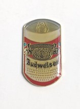 Budweiser Beer Can Pin Vintage from 80&#39;s Bud Enamel Lapel Hat Tac - £4.69 GBP