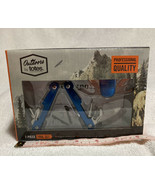 Outdoors by Totes 2-Piece Tool Set - Multi-tool and Tool Key-Fob, Blue - $10.94