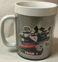1982 Rick Mears Vintage Snap-On Mug Gray Racing &quot;Team 1&quot;. - £12.51 GBP