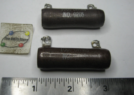 Wirewound Enameled Resistor 1000 Ohm 1K 25-Watt Ohmite 0205 - Used Qty 2 - $7.59