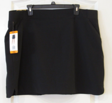 32 Degrees Pull-on Skort Black Women&#39;s Sz XXL NWT - $368.85 MXN