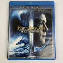 Percy Jackson : Sea of Monsters ( Blu-ray/DVD + DigitalHD ) Deluxe Edition MINT - £6.32 GBP