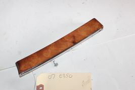07-09 w211 MERCEDES E320 E350 E500 DASH LEFT WOOD FINISHER TRIM MOLDING M1323 image 3