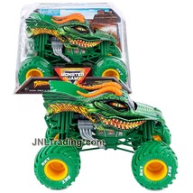 Year 2022 Monster Jam 1:24 Scale Die Cast Official Truck - Green DRAGON 20136907 - £23.91 GBP