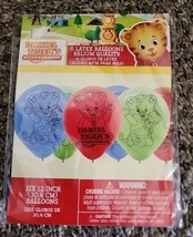 Daniel Tiger&#39;s Neighborhood Party Favors Latex 12&quot; Balloons Set Of 6 - £3.84 GBP
