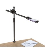 Overhead Phone Mount Overhead Camera Mount Stand with 360 Ballhead Webca... - $53.59