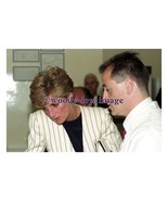 rs0435 - Princess Diana visit to Jessops Hospital Sheffield 1991 -photo 6x4 - $3.00
