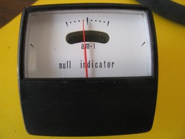 Vintage Meter Null Indicator - $40.11 CAD