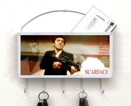 Scarface Mail Organizer, Mail Holder, Key Rack, Mail Basket, Mailbox - $32.99