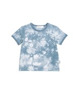 Miles The Label Little Kid Boys Tie Dye Ringer Tee Size 5 Color Blue Gray - £36.49 GBP