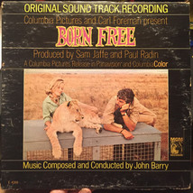 John Barry - Born Free (Original Sound Track Recording) (LP) (VG+) - £7.82 GBP