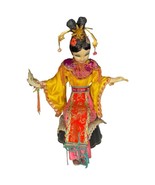 Vintage Japanese Geisha Kimono Doll with Rotating Base and Wind Up Music... - $58.41