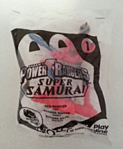 McDonalds 2012 Power Rangers Super Samurai No 1 Red Ranger Saban&#39;s Childs Toy - £7.12 GBP