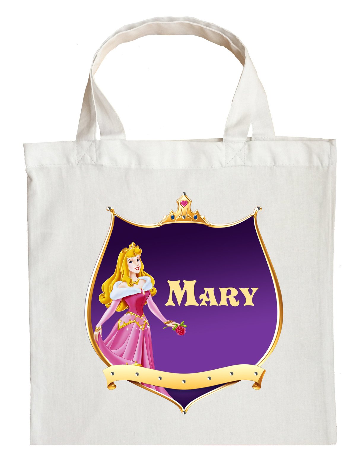 Sleeping Beauty Trick or Treat Bag - Personalized Princess Aurora Halloween Bag