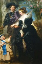 Rubens, His wife Helena Fourment &amp; One of the Their Children by Peter Paul Ruben - £17.23 GBP+