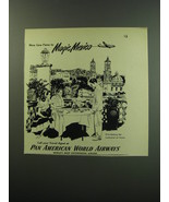 1949 Pan American World Airways Ad - New low fares to Magic Mexico - £14.55 GBP