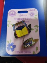 2022 Disney Parks Princess Tea Party Teapot Cup Set LE Pin Snow White Dwarfs - £11.39 GBP
