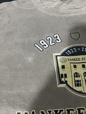MLB New York Yankees Yankee Stadium 1923-2008 T Shirt Men's size Large Grey Item image 5