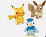 sealed new Pokémon Mega Construx Build &amp; Show Trio, 583 pc - $30.70