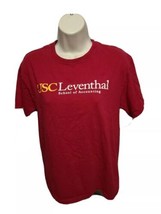 USC Leventhal School of Accounting Womens Small Burgundy TShirt - £15.30 GBP