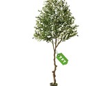 Artificial Olive Tree 7Ft Tall -Olive Trees Artificial Indoor, 84&quot; Faux ... - $172.99