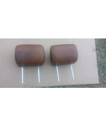 07-13 TOYOTA TUNDRA DOUBLE CAB FRONT SEAT HEADREST SET OF 2 RED ROCK LEA... - $270.30 CAD