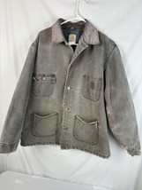 Vintage Carhartt Jacket Blanket Lined Chore Coat Work Detroit XL USA 80s 90s - £156.72 GBP