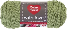 Red Heart With Love Yarn-Lettuce. - $16.63