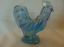 Fenton Rooster Blue Carnival  - $54.44