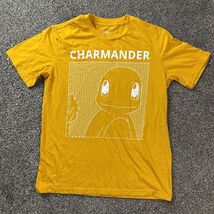 Pokemon Charmander Youth Kids T- Shirt Tee Yellow/Gold Small (S) Unisex - $12.56 CAD