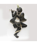 ENRICH Homedecor Metal Lord Black Krishna Wall Mounted &amp; Hanging Art Dec... - $81.48 CAD