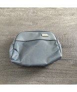 TUMI For Delta Small Gray  Zip Soft Sided Travel Bag Toiletry 7x4 - $336.10 MXN