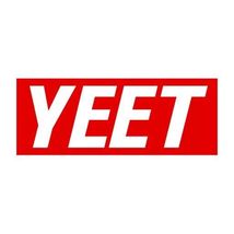 YEET Vinyl Decal Sticker UV &amp; Water Proof Gift Laptop Car Bumper Window ... - $5.87