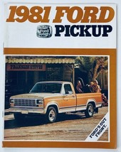 1981 Ford Pickup Dealer Showroom Sales Brochure Guide Catalog - £7.46 GBP