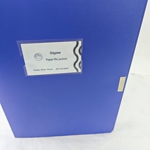 Dqyew Paper File Jackets - Durable A4 Document Folders,  Waterproof & Reusable image 5