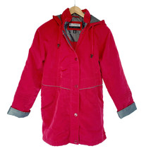 NWT Big Chill Women Warm Red Ultra Silk Caplet Jacket Very Nice Soft Coat S - £47.94 GBP