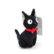 Black JiJi Plush Toy Cute Mini, Black Cat Kiki Stuffed Toy Keychain Pendant - £12.01 GBP+