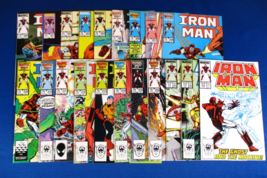 Iron Man Marvel Comics # 200 to 219 Run Lot of 20 Keys Higher Grade - $54.50