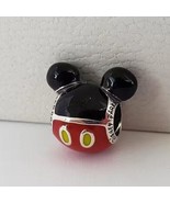 Sterling Silver Disney Parks Mickey Mouse Playful Icon Charm With Mixed ... - $17.80