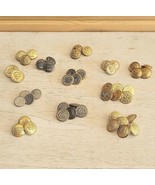 Buttons Vintage Antique Mixed Lot of 46 Military Countries Metals - $138.87 CAD